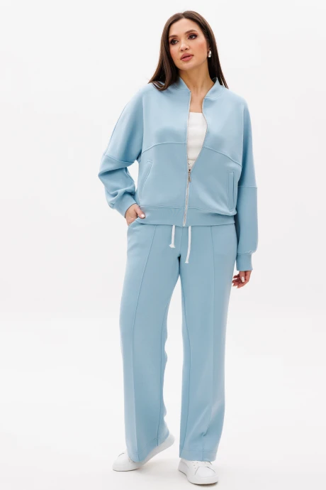Брючный костюм Fantazia Mod 4983 двойка голубой #1