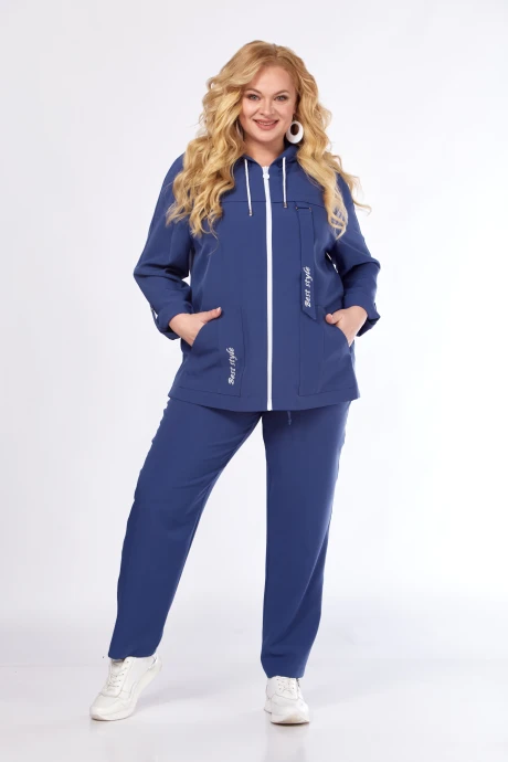 Спортивный костюм Тэнси 393 джинсовый двойка #1