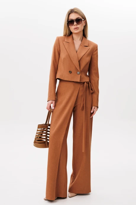 Брюки AmberaStyle 1073-2 терракот #1