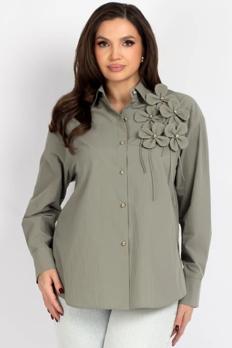 Блузка VIZAVI 820 хаки #1