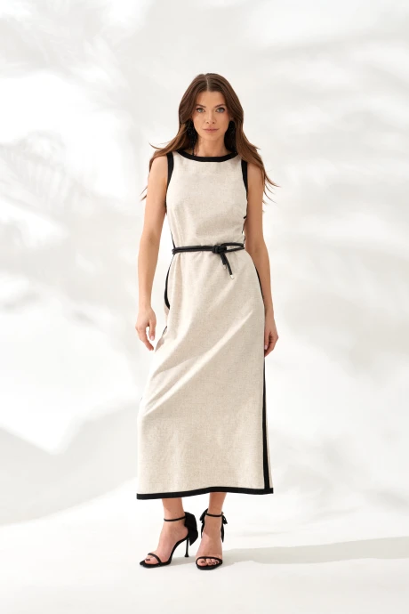 Платье ELLETTO 1063 Бежевый #1