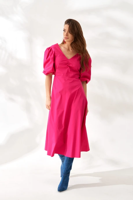 Платье ELLETTO LIFE 1071 Фуксия #1