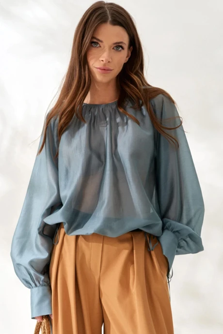 Блузка ELLETTO LIFE 3842 ПОЛЫНЬ #1