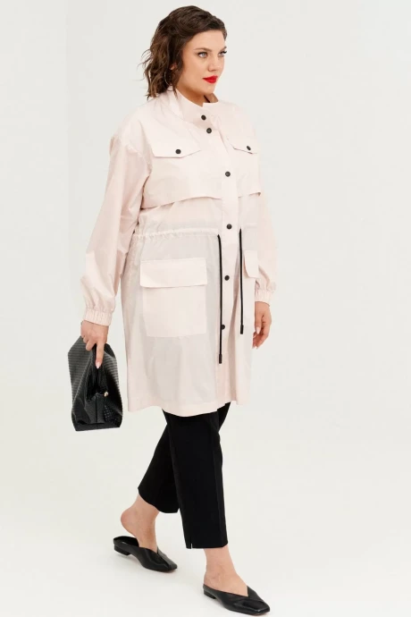 Плащ Almirastyle 362 бежевый #1