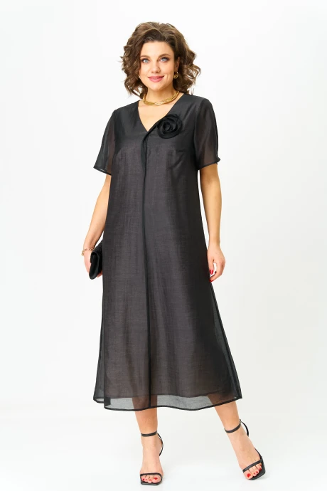 Платье Карина Делюкс 1347 чёрный #1