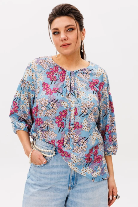 Блузка Anelli 1548 рябина #1