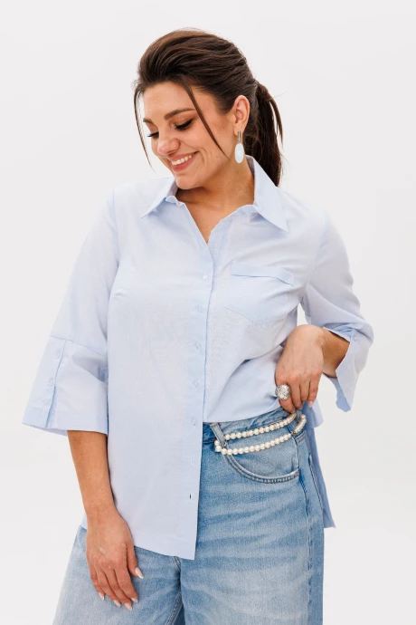Блузка Anelli 1556 офис сирен #1