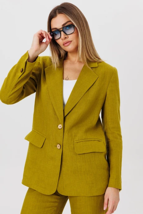 Жакет (пиджак) AMIE by MaCherie 6005 олива #1