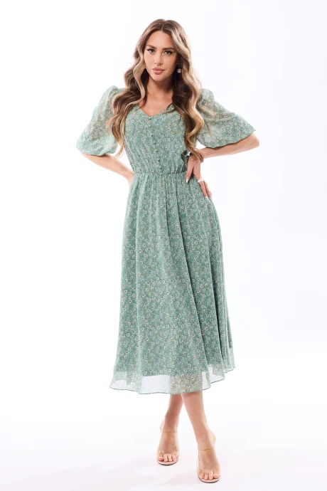 Платье Golden Valley 4834-1 бирюзовый #1