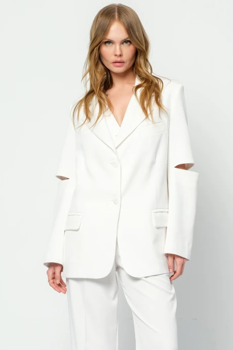 Жакет (пиджак) PiRS 5871 молочный #1