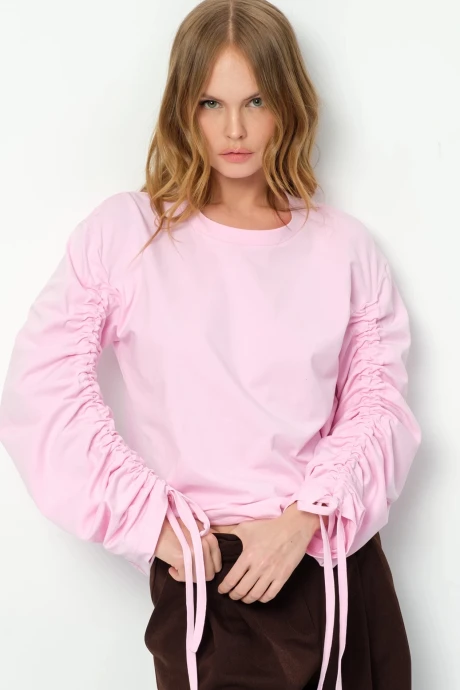 Джемпер (кофта) PiRS 5879 розовый #1