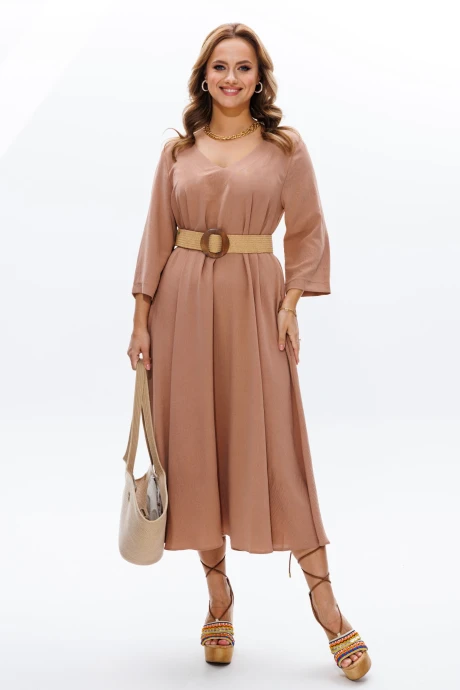 Платье Anastasia 1005.1 капучино #1