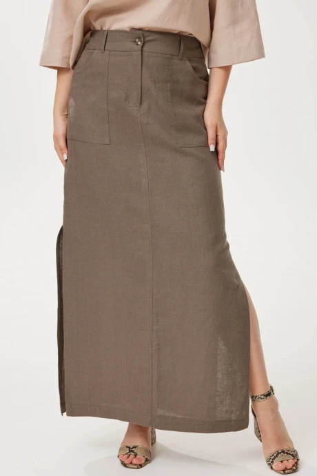 Юбка Mirolia 1249 Ореховый #1
