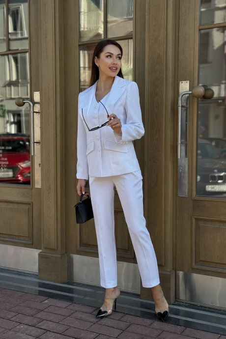 Жакет (пиджак) Aura chic life 1129 белый #1