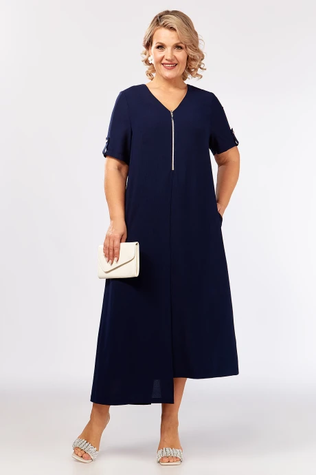 Платье ALGRANDA (Novella Sharm) 4051с Темно-синий #1