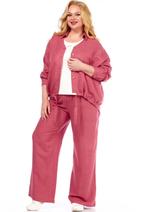 Брючный костюм Diamant 2046 коралл #1