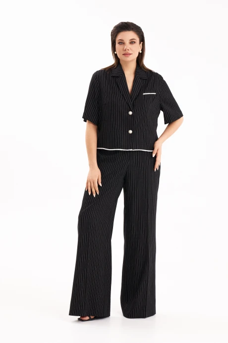 Брючный костюм KaVaRi 8046 Черный двойка #1