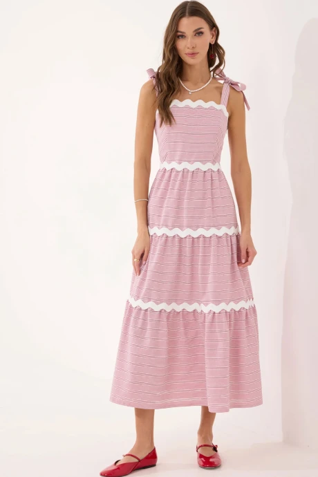 Сарафан Люше 4071 красный #1