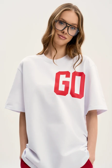 Футболка GO F1001N/01-01 белый #1