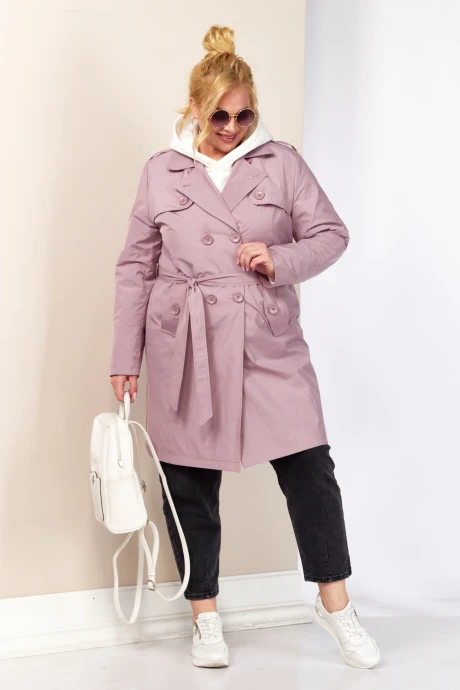 Плащ Shetti 2187 пудра #1