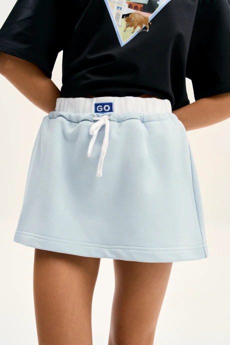 Юбка GO F2005/29-1413 голубой #1