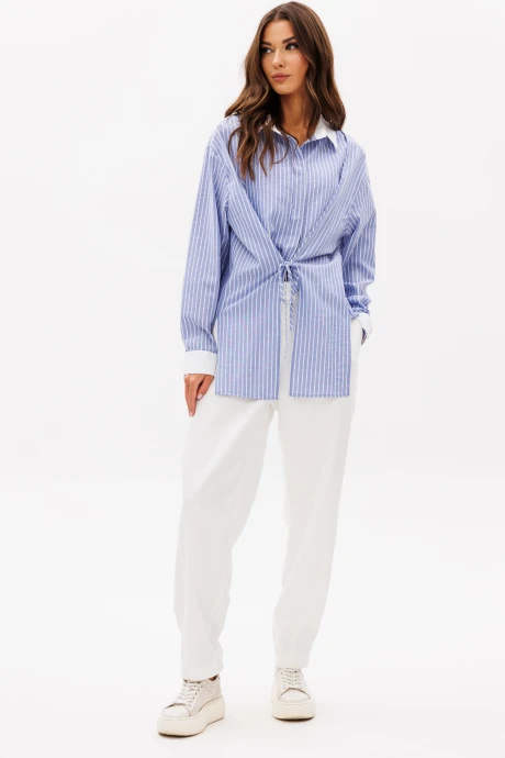 Брючный костюм Fantazia Mod 5052 двойка синий #1