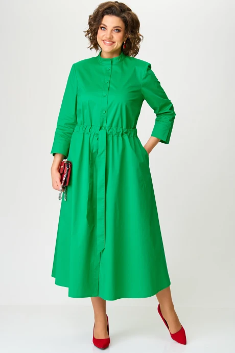 Платье AIRA style 24421 зеленый #1