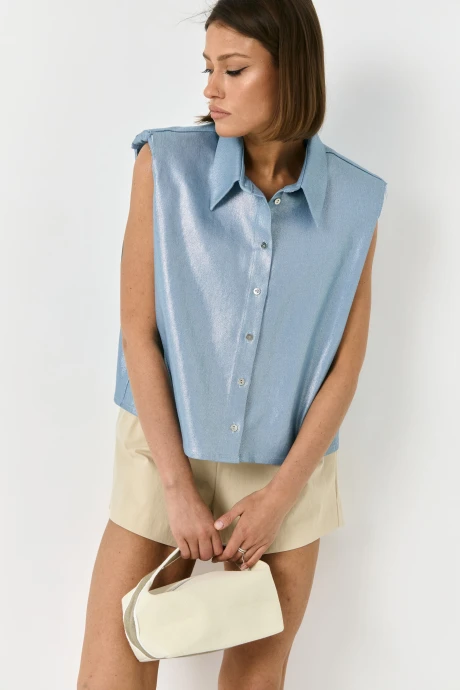 Рубашка ATTIKA A3336 голубой #1