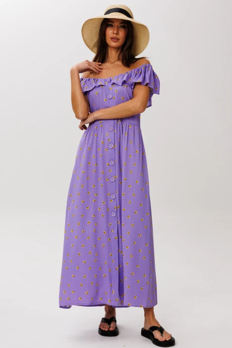 Платье Ларс Стиль 1093 сирень #1