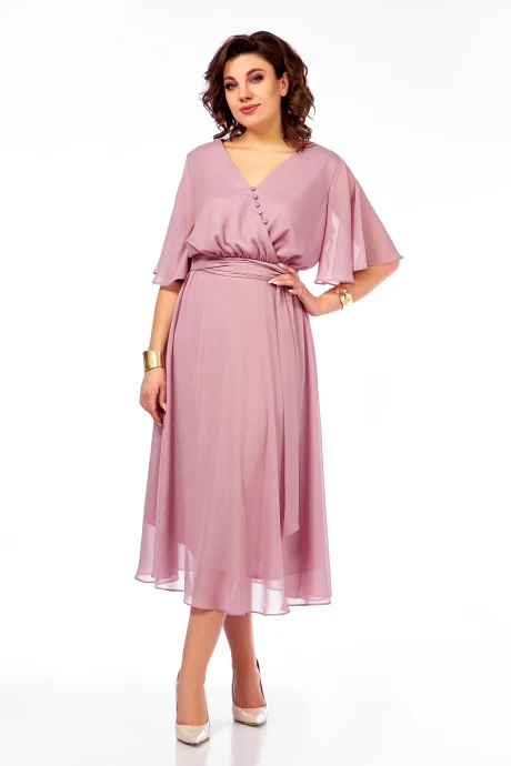 Платье Ольга Стиль 924 светло-розовый #1