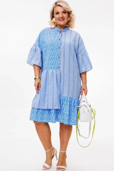 Платье Anastasia 1230 голубой #1