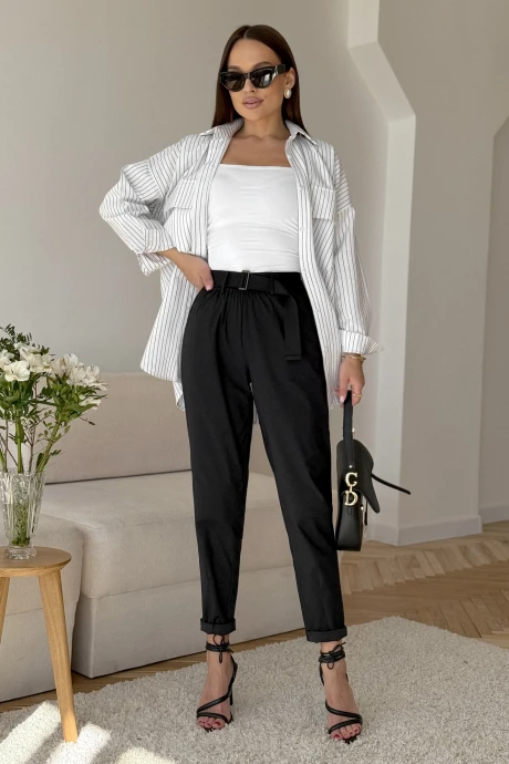 Брюки PRATA wear S035 черный #1