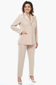 Брючный костюм ALANI COLLECTION 2295 бежевый двойка