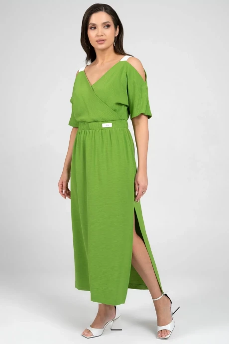 Платье ALANI COLLECTION 2356 зленый #1