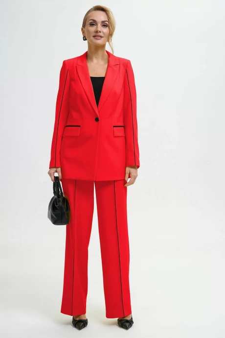 Юбочный костюм ALANI COLLECTION 2281 теракот тройка #1