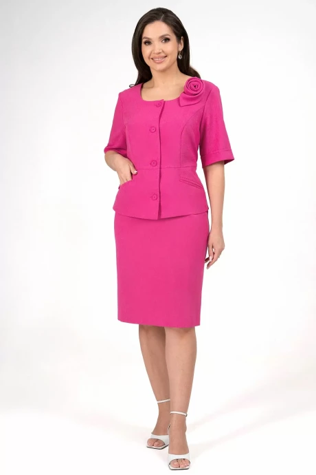 Юбочный костюм ALANI COLLECTION 2342 фуксия двойка #1