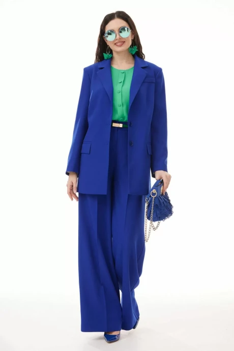 Брючный костюм Твой Имидж 2106 индиго тройка #1