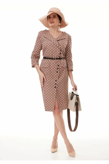 Платье Твой Имидж 2093 капучино #1