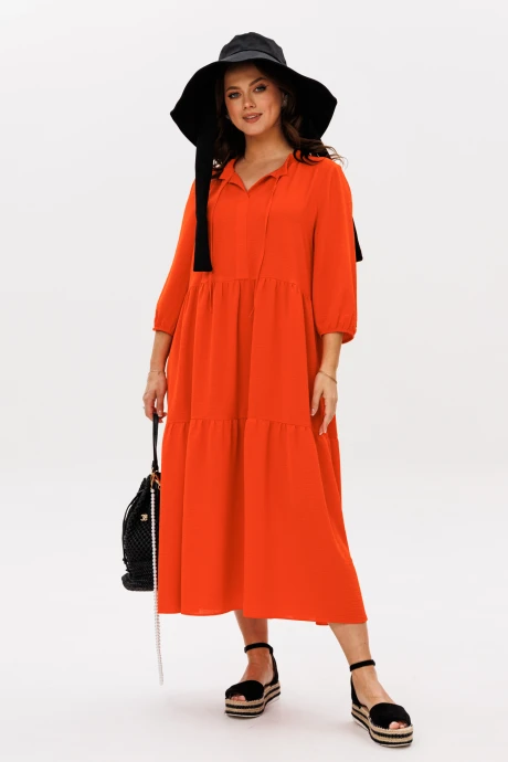 Платье Мублиз 270 оранжевый #1