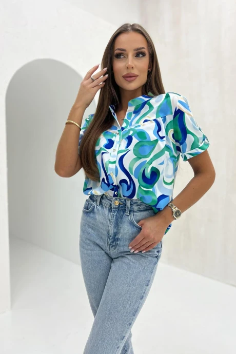 Блузка NIKA.PL 0402002 акварель #1