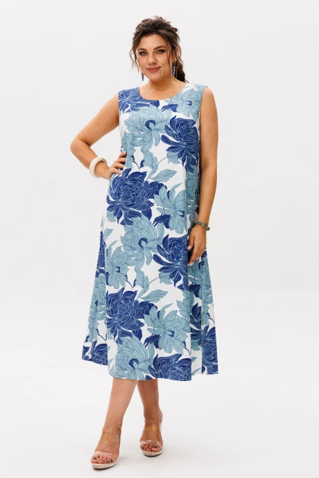 Сарафан Anelli 1519 цветочное небо #1