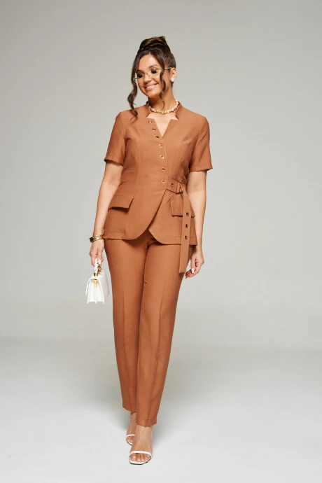 Брючный костюм Beautiful&Free 6335 медный двойка #1