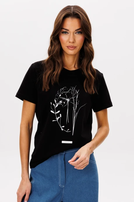 Футболка Fantazia Mod 5185 чёрный #1