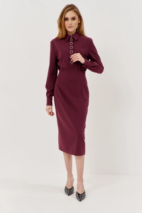 Платье *Распродажа FLAIM 1142 марсала #1