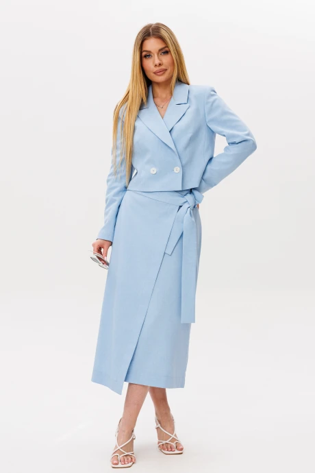 Юбка AmberaStyle 1122 голубой #1