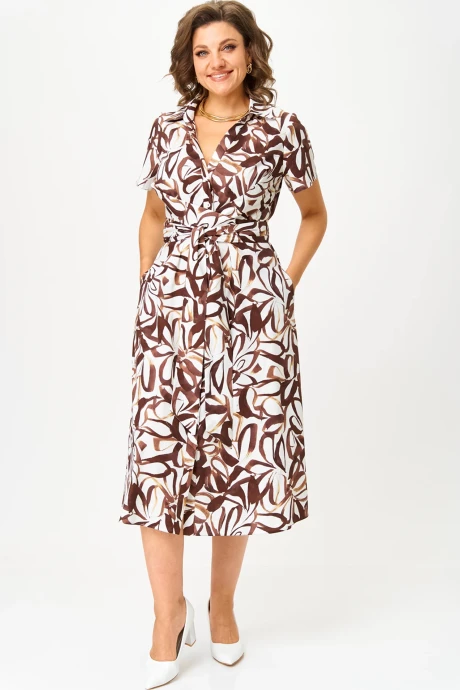 Платье Bonna Image 992/4 коричневый #1