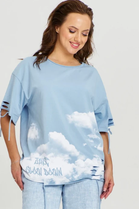 Футболка AVE RARA 2234 Голубой #1