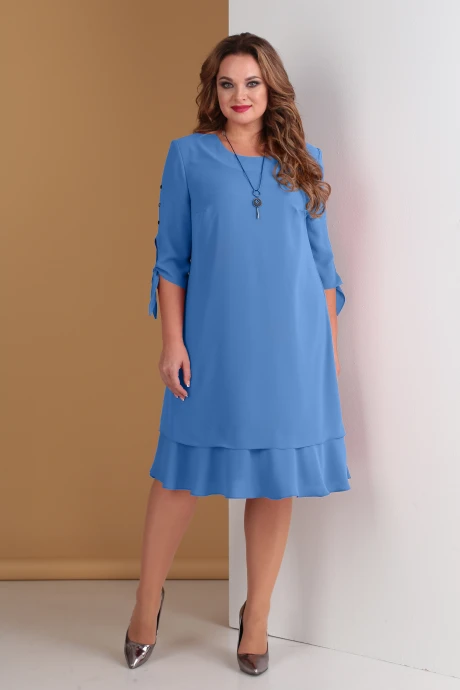 Платье Тэнси 394 голубой #1