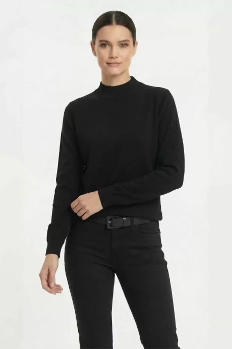 Джемпер (кофта) Полесье С3766-24 5С2198-Д43 158,164 глубокий_черный #1