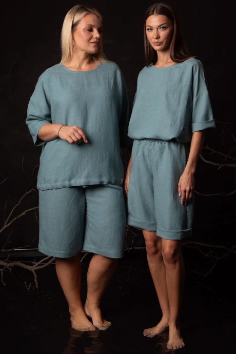 Костюм с шортами Kivviwear 43164317.04 нефрит #1